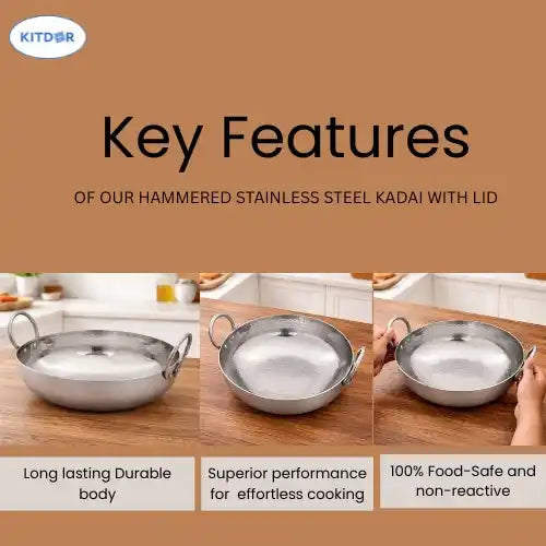 hammered kadai​