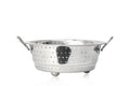 Stainless steel stainer with stand and handle