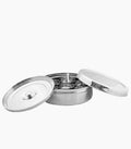 Kitdor Steel Masala Dabba Round