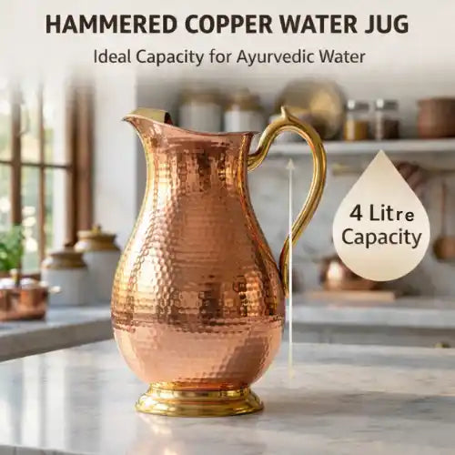 Kitdor Copper Mughlai Jug