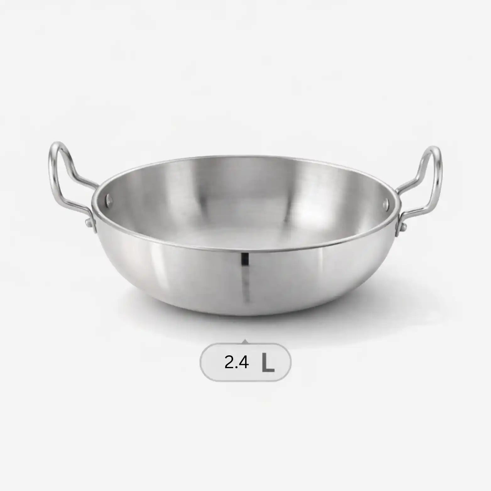 Kitdor Hindalium Aluminium Kadai with Handle