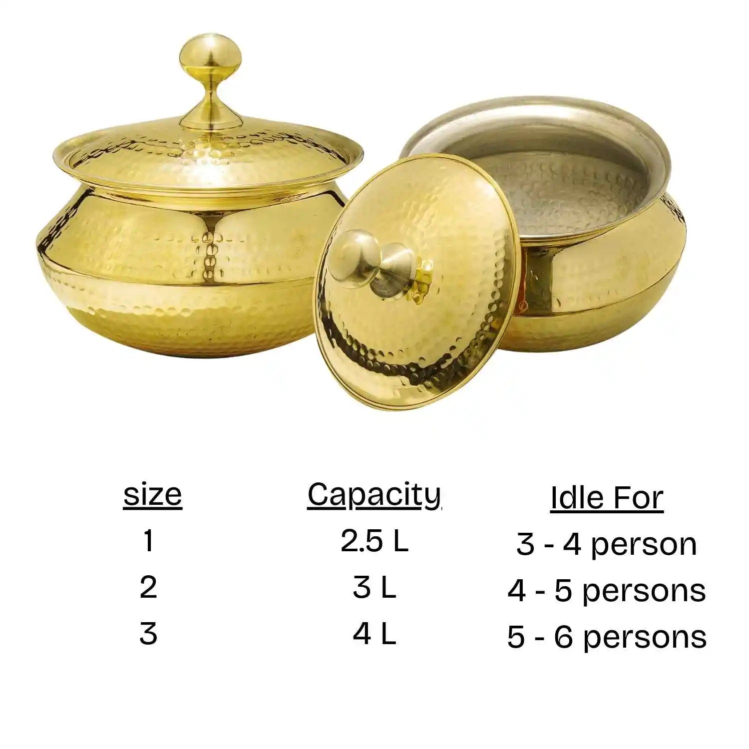 brass handi for cooking