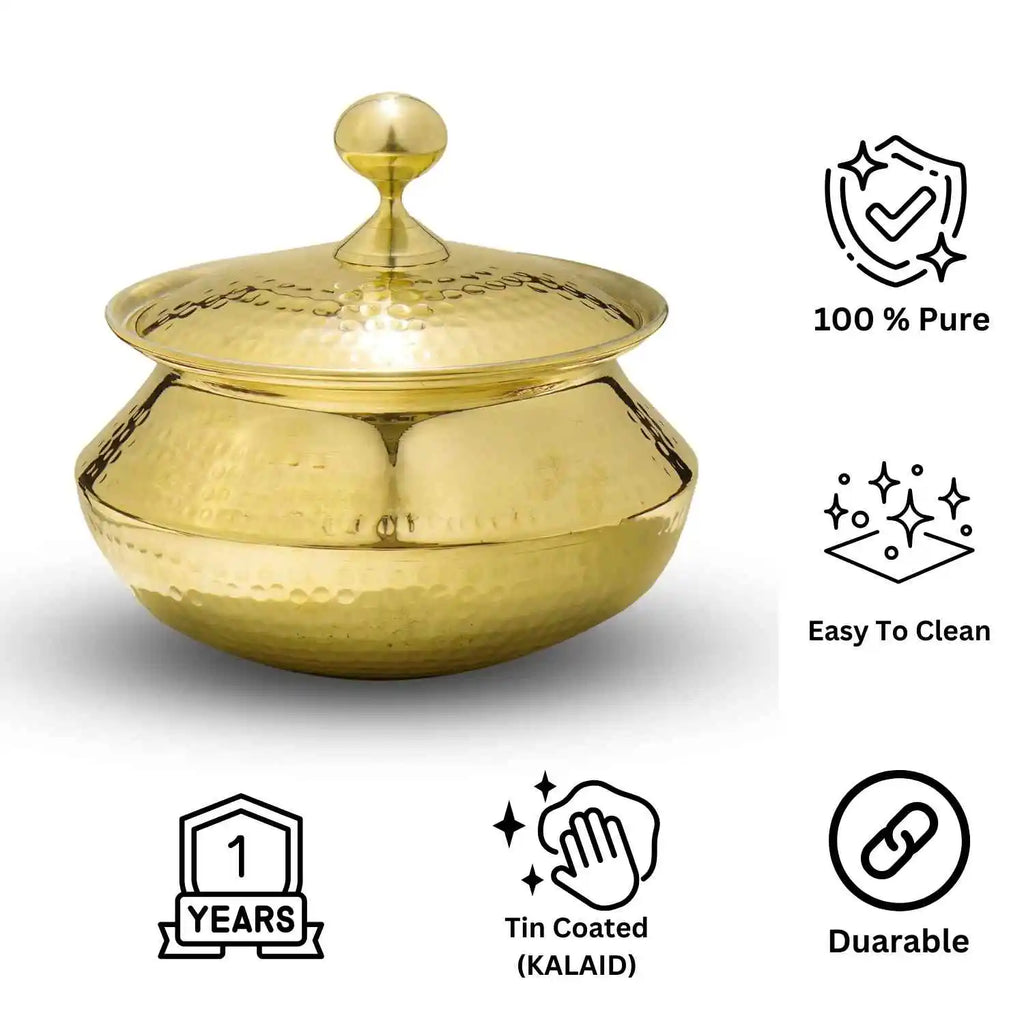 brass handi for cooking