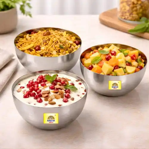 stainless steel katori bowls