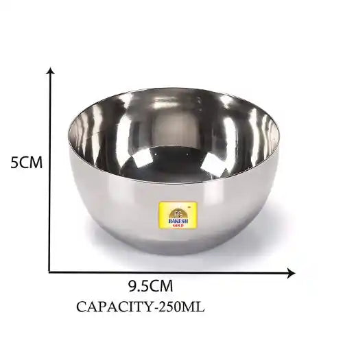 stainless steel katori bowls