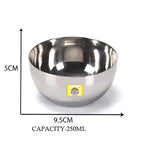 stainless steel katori bowls